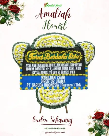 Papan Bunga Duka Pahandut Seberang